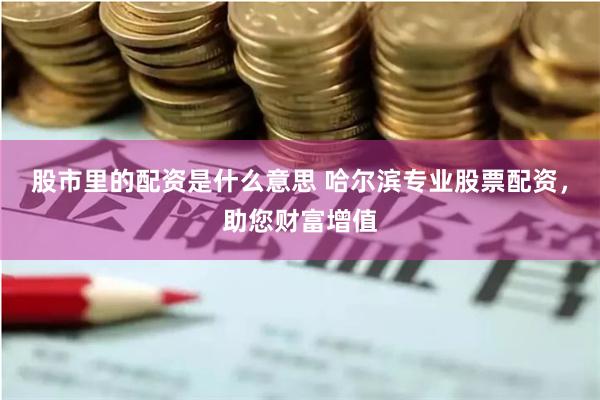 股市里的配资是什么意思 哈尔滨专业股票配资，助您财富增值