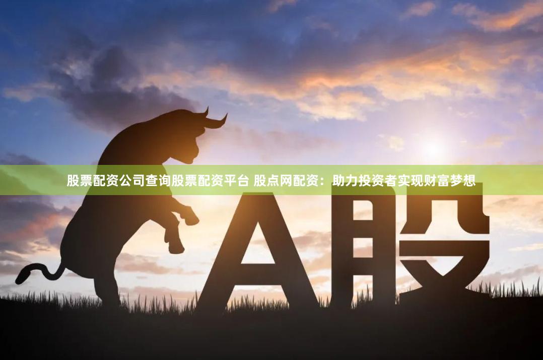 股票配资公司查询股票配资平台 股点网配资：助力投资者实现财富梦想